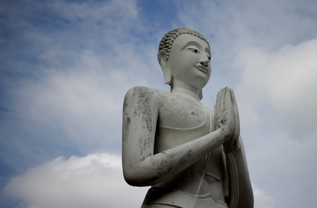 Estátua de Buda em Ayutthaya