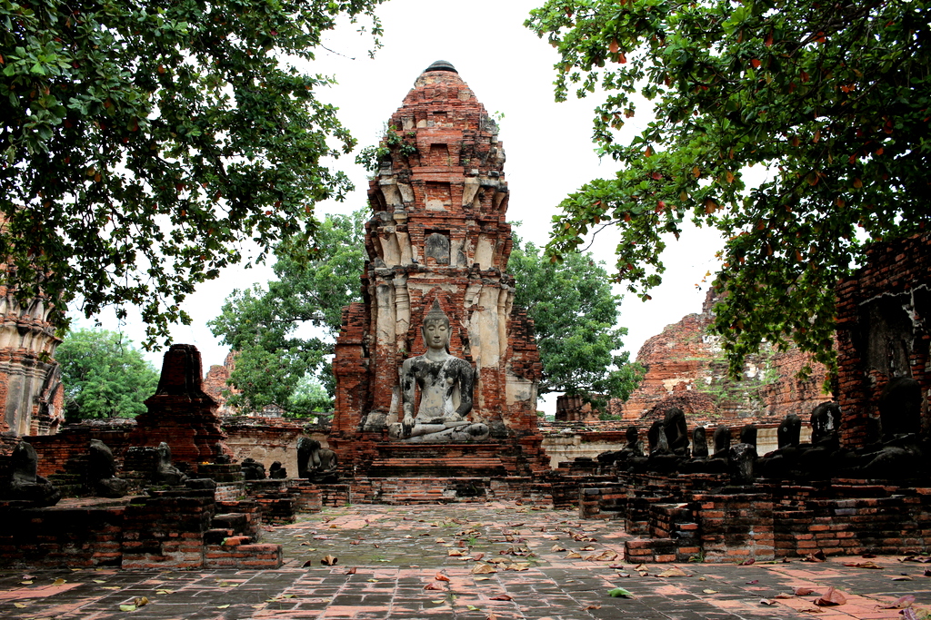 Ruínas de Ayutthaya