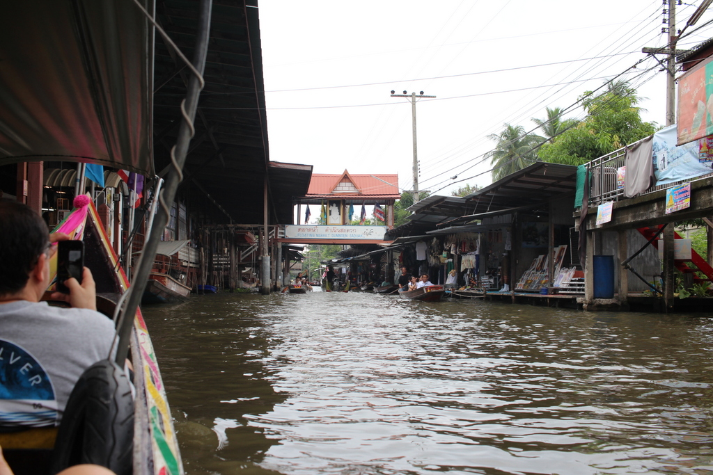 Mercado Flutuante de Bangkok 1