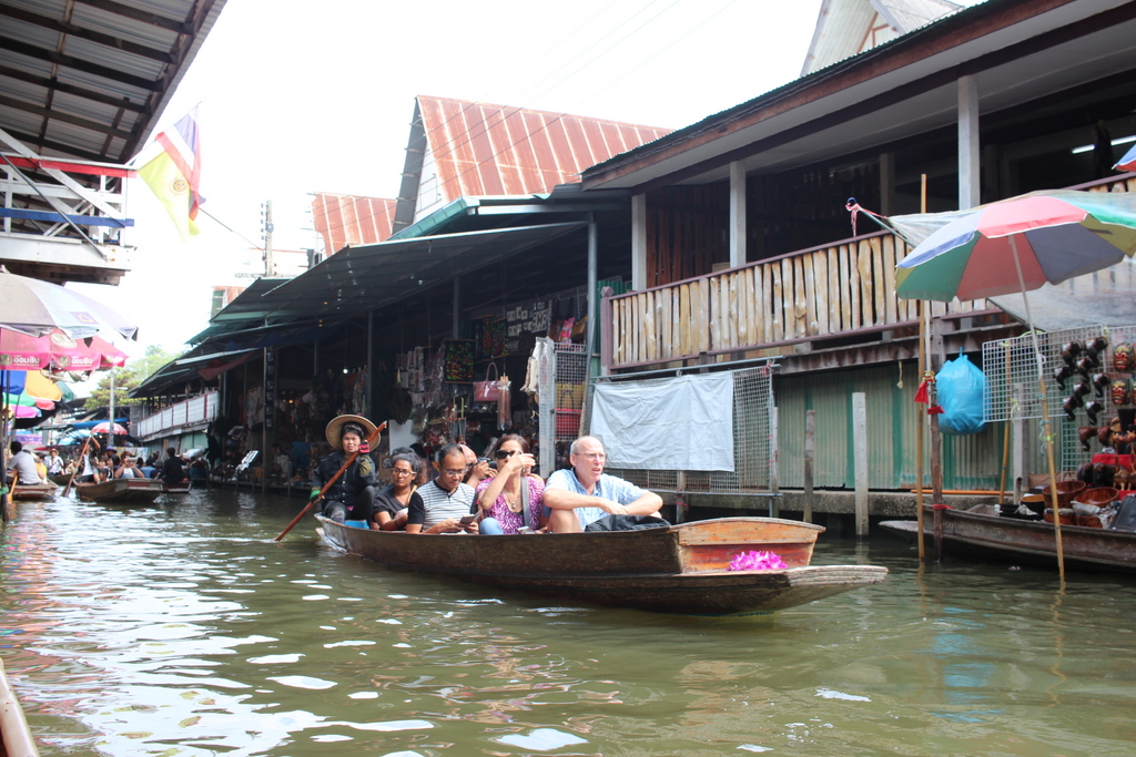 Mercado Flutuante de Bangkok 2
