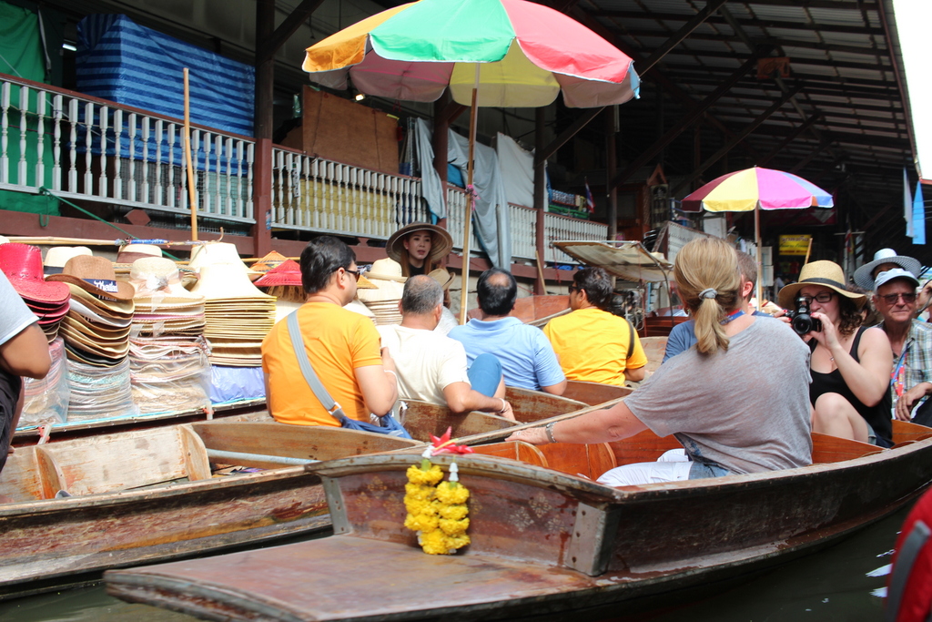 Mercado Flutuante de Bangkok 3