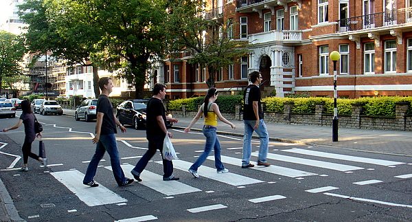 Foto Jacu - Faixa de Pedestres da Abbey Road