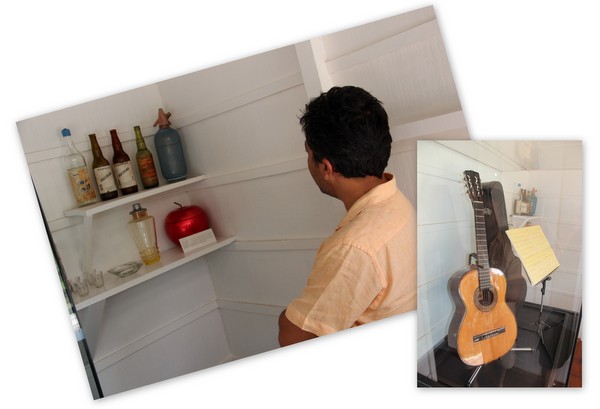Museu do Catetinho | Bar e o violão de Dilermando Reis