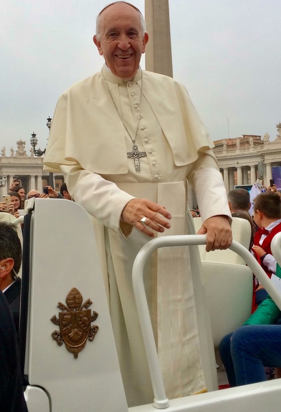Audiência com o Papa, em Roma