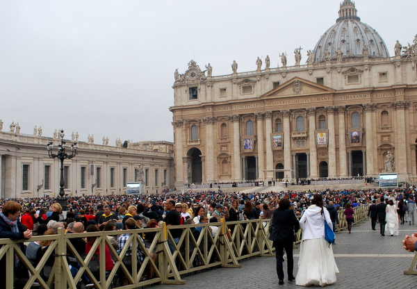 Benção do Papa aos noivos