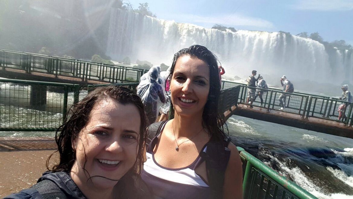 Selfie nas Cataratas do Iguacu ;)