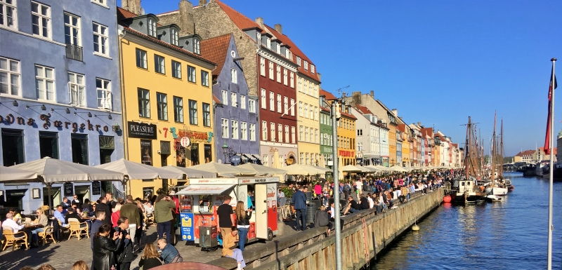 Canal Nyhavn em Copenhague