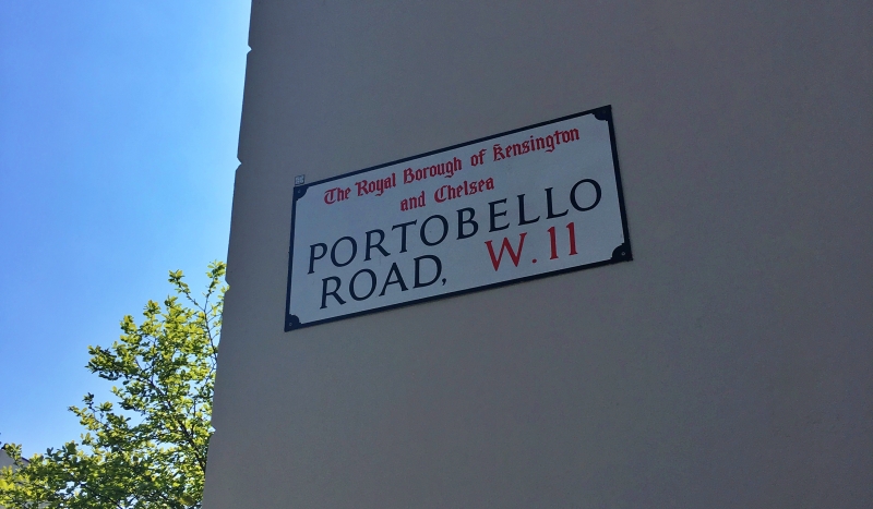 Placa de Portobello Road