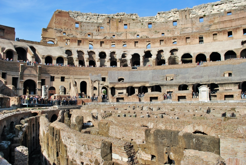 Por dentro do Coliseu