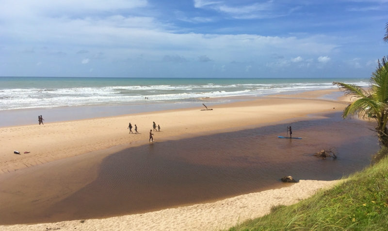 Praia Tranquila em Costa do Sauípe