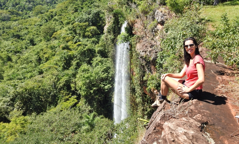 Cachoeira Canguçu vista do Alto