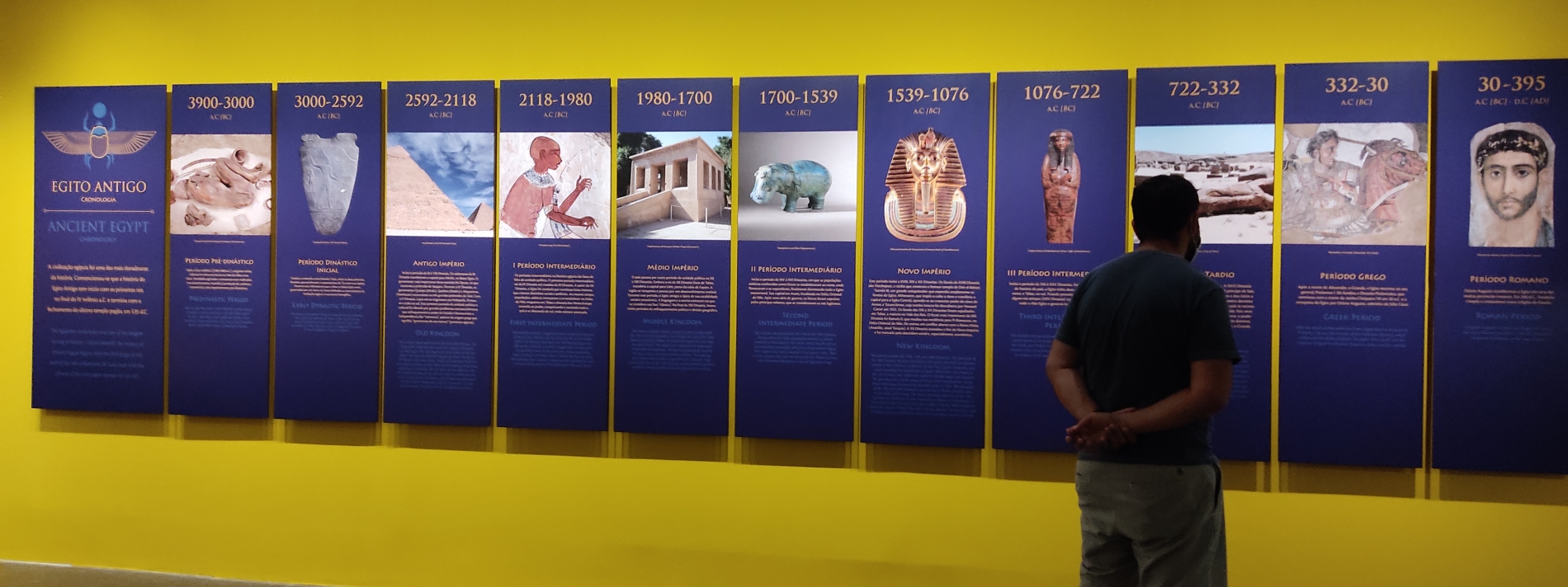 Exposição Egito Antigo em Brasília