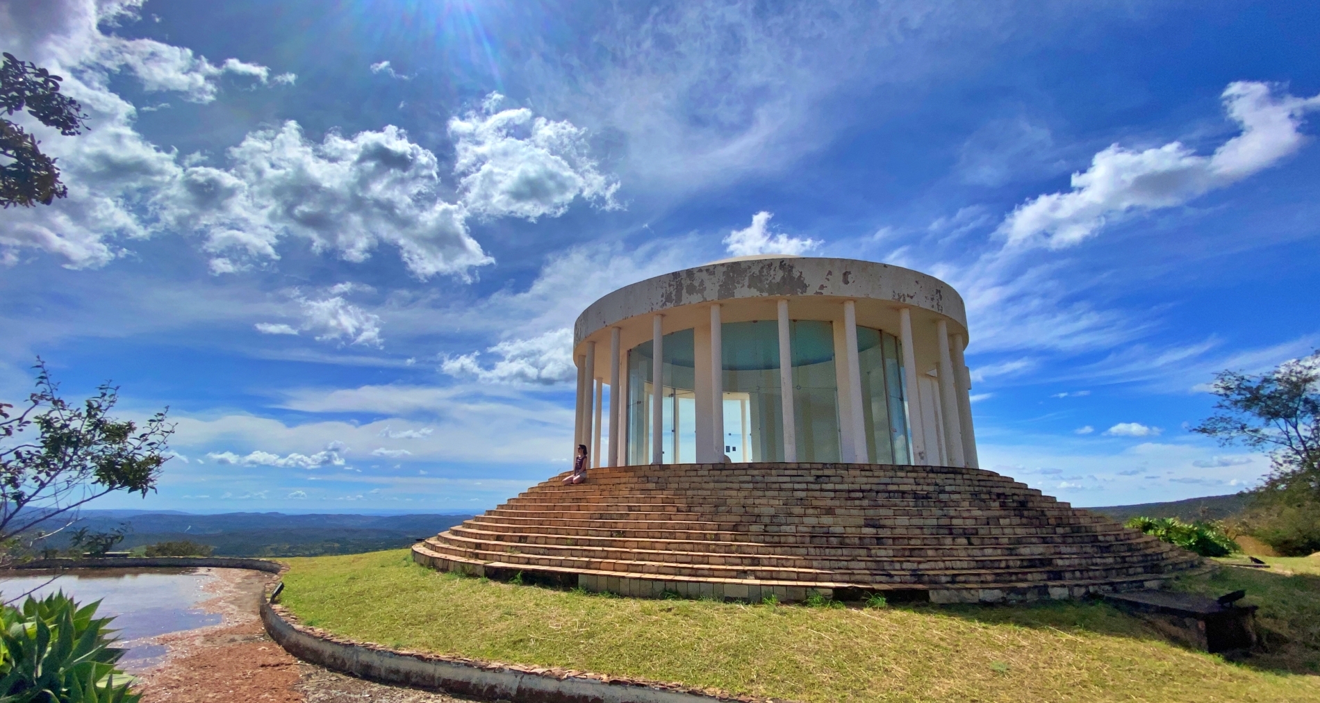 Templo para meditação em Brazlândia